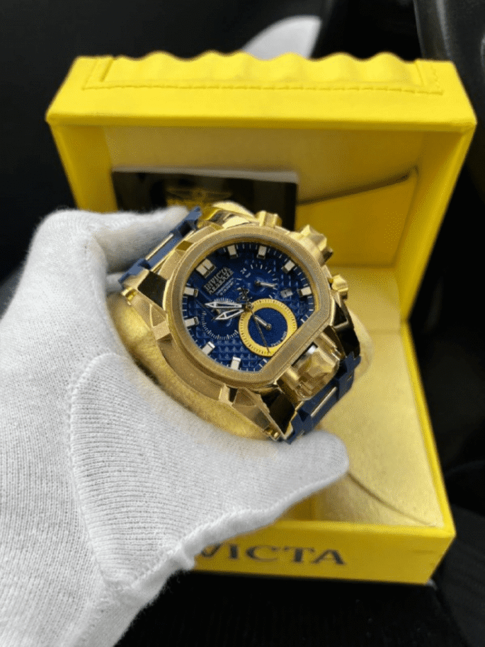 Invicta Magnum Reserve Bolt Zeus Blue Dial