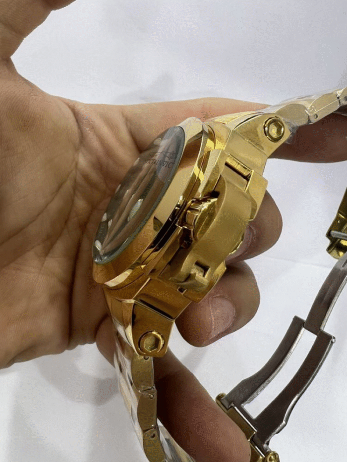 Coallition force AUTOMÁTICO ouro 18K - detalhe verde - Imagem 4