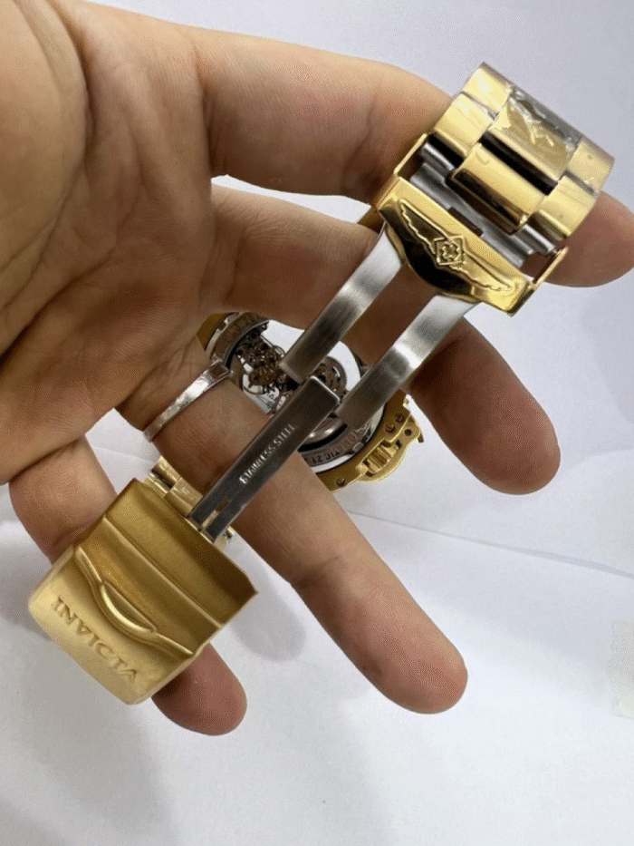 Coallition force AUTOMÁTICO ouro 18K - detalhe verde - Imagem 5
