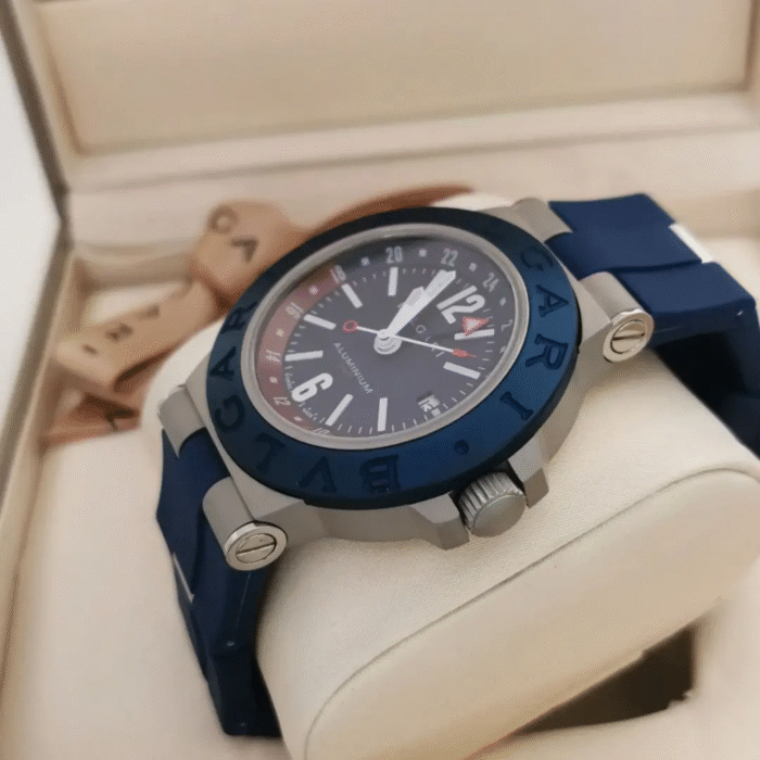 Relógio Bvlgari Aluminium/azul CB40T - Imagem 3