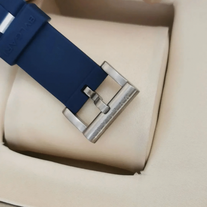 Relógio Bvlgari Aluminium/azul CB40T - Imagem 6