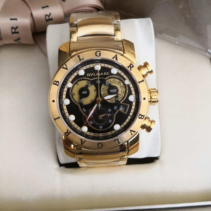 Relógio Bvlgari CH 45 – Gold Black