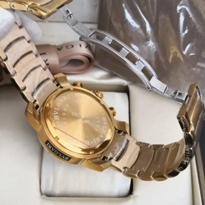 Relógio Bvlgari CH 45 – Gold Black - Imagem 5