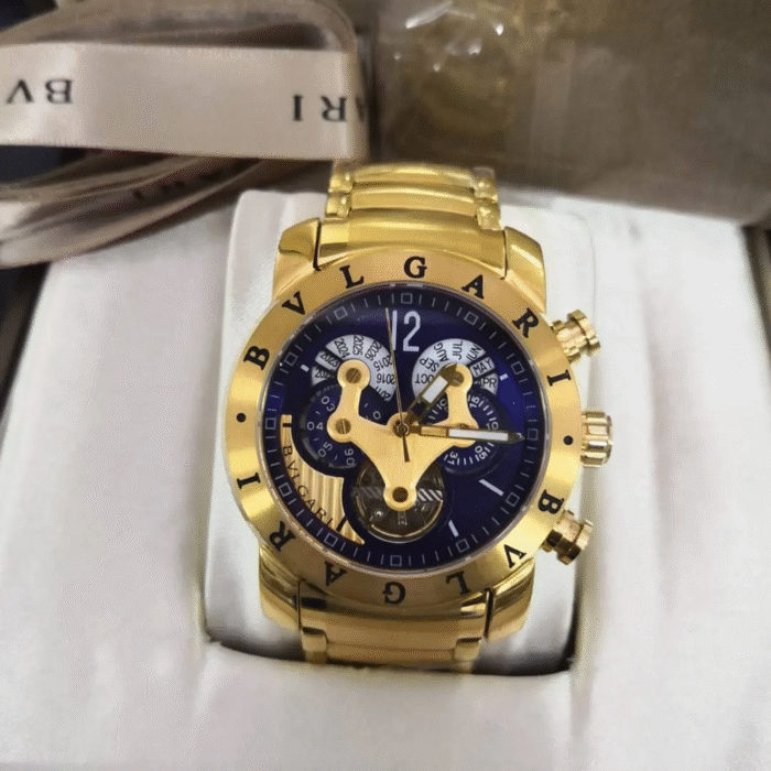 Relógio Bvlgari Hybrid dourado