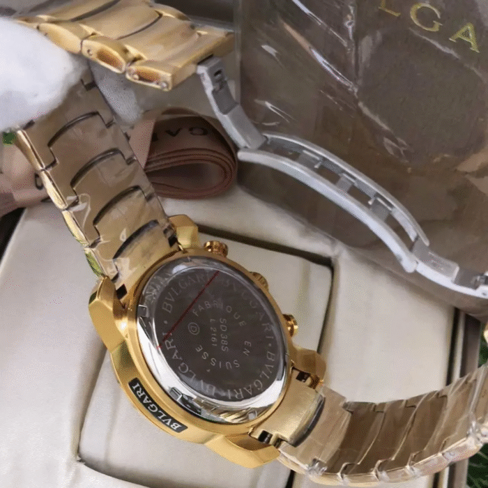 Relógio Bvlgari Iron Man SD38S Dourado - Imagem 5