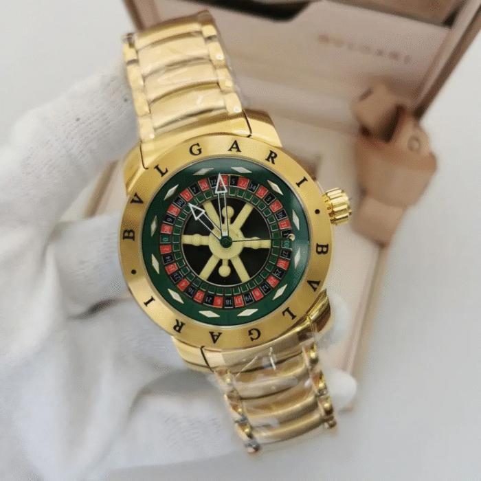 Relógio Bvlgari Roleta / verde