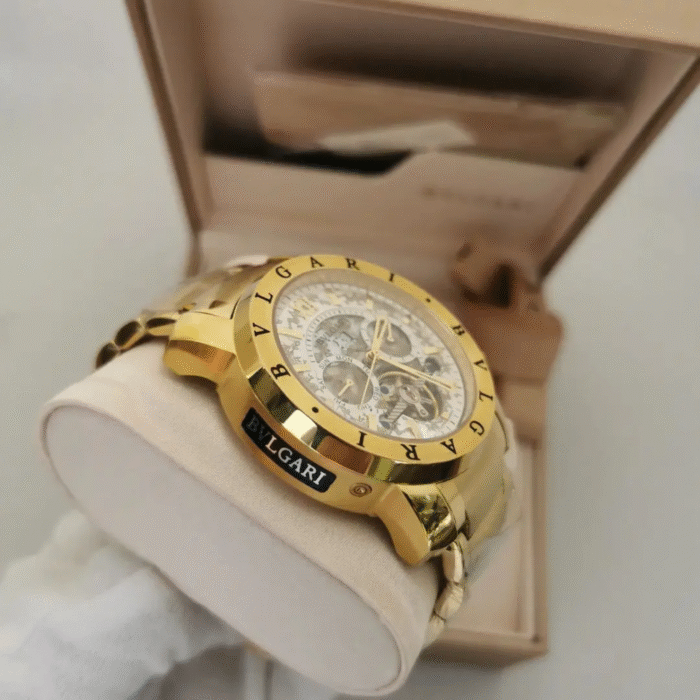 Relógio Bvlgari Yakuza Dourado - Imagem 3