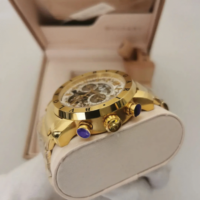 Relógio Bvlgari Yakuza Dourado - Imagem 4