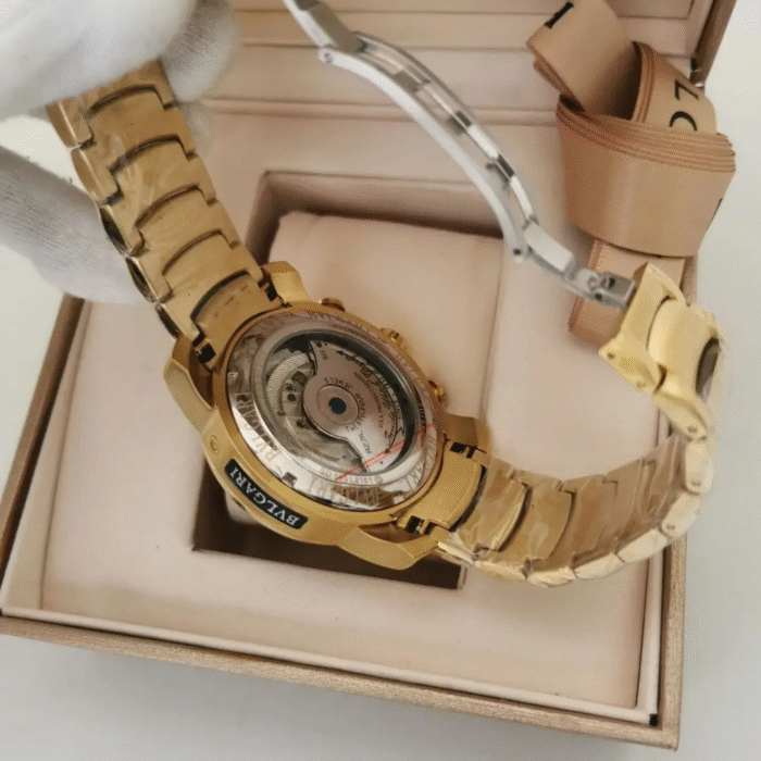Relógio Bvlgari Yakuza Dourado - Imagem 5