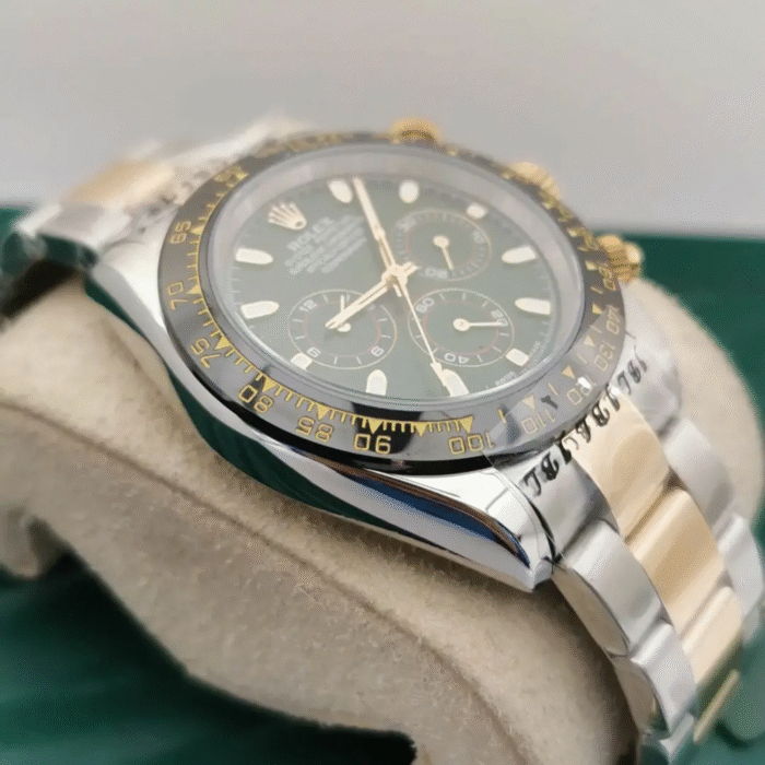 Relógio Rolex Daytona prata/verde - Imagem 3